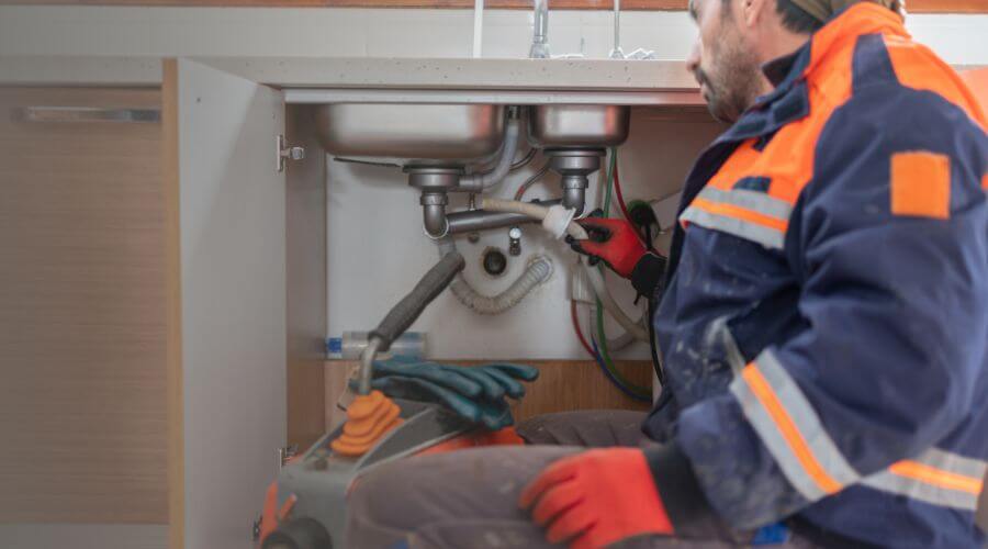 Professional slab leak plumber services in Fisher, LA